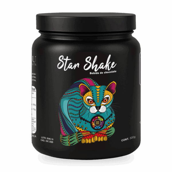 STAR SHAKE MALTEADA DE CHOCOLATE ORGÁNICO CON ZEOLITA | 500g