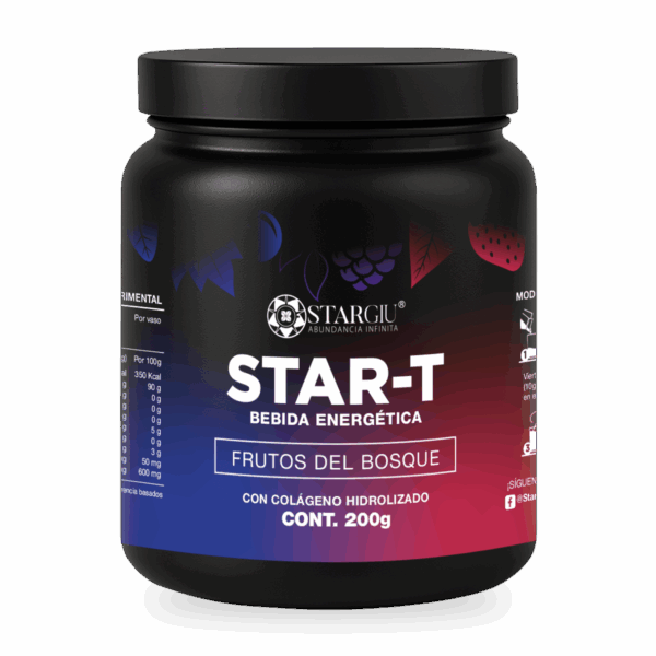 STAR-T COLÁGENO HIDROLIZADO FRUTOS DEL BOSQUE | 200g